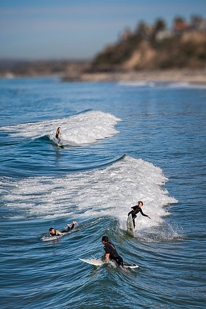 Miniature Surfers by Christian Del Rosario