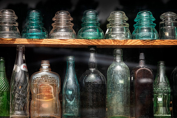 Bottles of Bodega bay by Christian Del Rosario