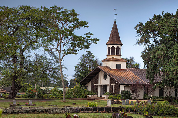 Liliuokalani Protestant Church of Haleiwa by Christian Del Rosar