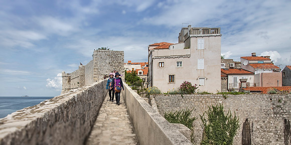 Walking the Walls of Dubrovnik by Christian Del Rosario