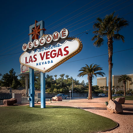 Las Vegas Sign by Christian Del Rosario